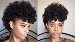 Fro Hawk on Short Natural Hair