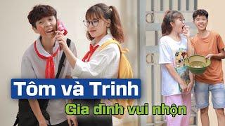 Những lần Tôm với Trinh Va nhau siêu hài hước | Tổng hợp gia đình vui nhộn | Tôm channel official