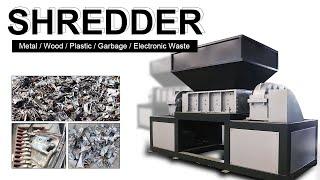 Scrap Metal Shredder Machine - Powerful Shredder Destroys Everything