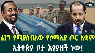 ፈገግ የሚያስብለው የሶማሊያ ጦር አቋምኢትዮጵያ ቦታ እየያዘች ነው! August 19, 2024