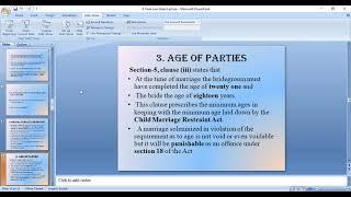 Lecture on Hindu Marriage (Family Law) by Dr. Seema Rathi