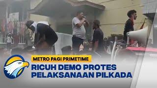 Demo Pilkada 2024 di Ternate Ricuh, Ratusan Warga Kepung KPU dan Bawaslu - [Metro Pagi Primetime]