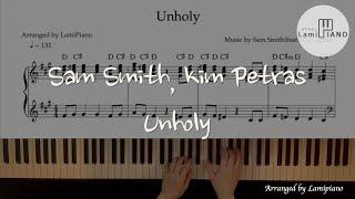 Sam Smith, Kim Petras - Unholy / Piano Cover / Sheet Music