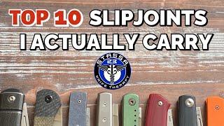 Top 10 Slipjoints that I Carry the Most/ Stassa 23 EDC Knives