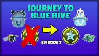 Journey To Blue Hive #7 Getting Supreme Star Amulet + Supreme Saturator | Bee Swarm Simulator