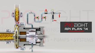 [API PIPING PLAN] Double Seals - Plan 74