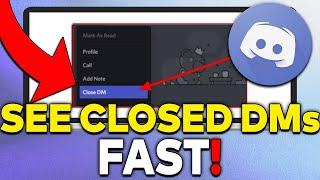 How To Find Closed Dms On Discord In 2023 (NEW!)