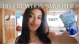 DIY COCONUT CLOUD EREWHON SMOOTHIE RECIPE 🩵