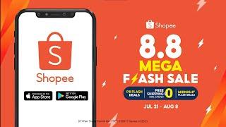 New Promos Daily this Shopee 8.8 Mega Flash Sale!