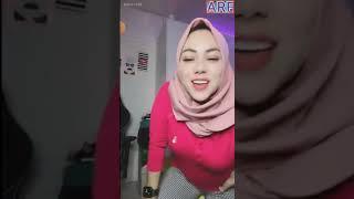 hijab cantik tante rheaa terbaru asian jilbab bigo live part 54