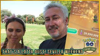 39 MILLION STARDUST LUCKY TRADE? w/@ZoeTwoDotss&@TheTrainerClub - Sevilla Safari Zone | Pokémon GO