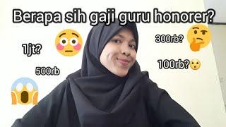 Berapa sih gaji guru honorer??