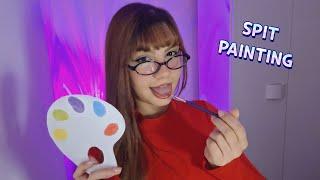 ASMR - FAZENDO UMA PINTURA EM VOCÊ ️