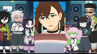 Hashiras react to random videos | #demonslayer | my fisrt reaction video | short | #gachalife2 |