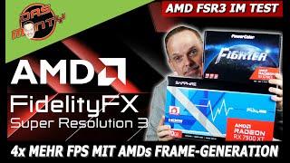 AMDs FSR3 + Frame Generation im Test | Bis zu 4x mehr FPS | DasMonty