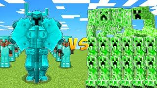 DIAMOND vs CREEPER ARMY