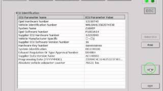 Opel ECU MT35E security code reading demo