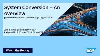 System Conversion - An Overview I Move to Cloud ERP I 24.09.10