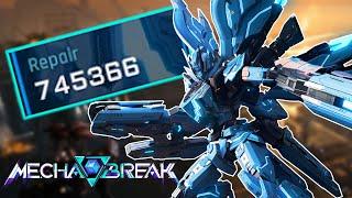 OVER 700K HEALING ON LUMINAE! MECHA BREAK IS AMAZING!