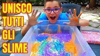 MIXING ALL MY NEW SLIME - Leo Toys