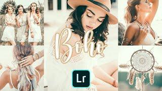 Boho Preset - Lightroom Mobile Presets Free DNG XMP | Bohemian Preset