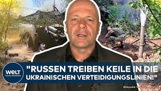 PUTINS KRIEG: "Das hat zersetzende Wirkung!" Geländegewinne! Russen drängen Ukrainer zurück!