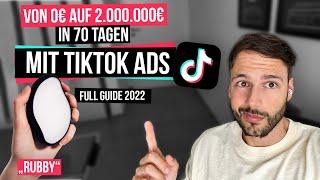 Von 0 auf 2 Mio. in 70 Tagen - TikTok Ads Skalierung (Full Guide 2023 + Winning Product)