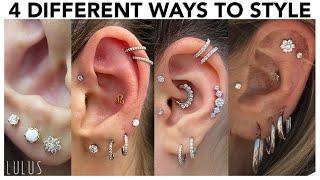 4 Easy Ways You Can Style Your Ear Piercings!!