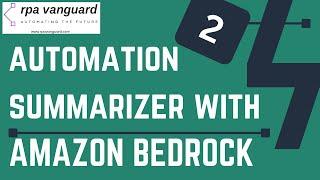 Automation Summarizer w/ Amazon Bedrock - Part 02: Setup Integration Service | UiPath Tutorial