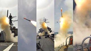 Tomahawk Cruise Missile Test Fire Launch