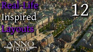 Real-life Inspired Layouts - Anno 1800 Season 3 Docklands DLC - Beauty Building Let's Play #12