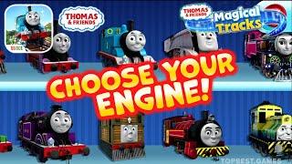 Choose Your Engine! #01 Thomas & Friends: Magical Tracks | Unlock All Toy Train Set Kids Learn Play