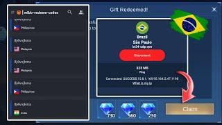 JOIN NEW DISCORD SERVER TO GET FREE DIAMOND REDEEM CODES USING VPN FROM BRAZIL IN MLBB | TONGITS GO