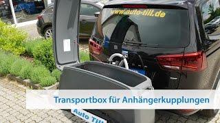 Transportbox für Westfalia Fahrradträger BC 60 - Montage & Bedienung