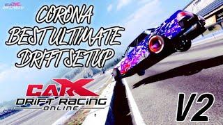 CarX Drift Racing PS4 - Best Corona Ultimate Drift Setup V2