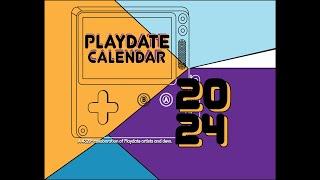 Playdate Community Calendar for 2024