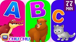ChuChu TV Alphabet Animals Song with Animal Names & Animal Sounds | Nursery Rhymes for Kids