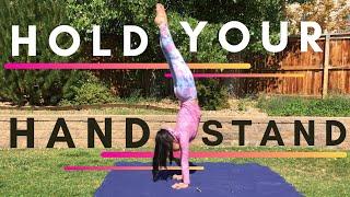 HOW TO HOLD YOUR HANDSTAND LONGER | PRO TIPS |