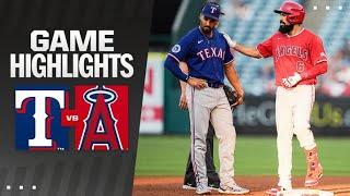 Rangers vs. Angels Game Highlights (7/9/24) | MLB Highlights