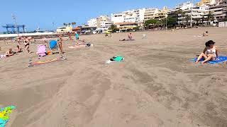 TENERIFE LOS CRISTIANOS BEACH WALK 2021, HOLIDAY IN SPAIN, CANARY ISLANDS. #urlaubinspanien2021