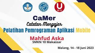 Presentasi Mobile App CaMer (KPTK x UBIG)