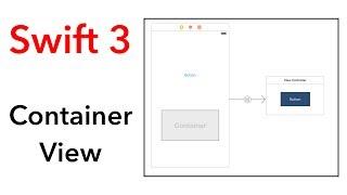 How to use Container View (Swift 3 + Xcode 8.2.1)