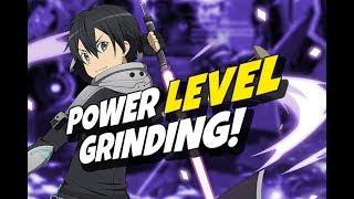 UPDATE! POWER Level GRINDING for EXP in Sword Art Online Fatal Bullet