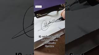 DM in instagram for paid Signatures ️#calligraphy #ytshorts #signature #handwriting #youtubeshorts