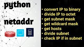 Python Netaddr Library | Play with IP address