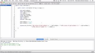 28. Initializing variables - Learn Java