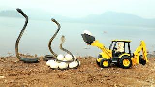 Naag Ka Badla 2 | Snake Revenge | Jcb Vs King Cobra | Tata Truck | New Holland Tractor | CS Toy