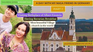 A day with my Naga friend in Germany(Part-1)Exploring Bad Buchau & Ulm #ulmminster#steinhausenchurch