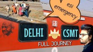 Push Pull CR Rajdhani Full Journey | 22222 Hazarat Nizamuddin Csmt Rajdhani | VWOX MEDIA