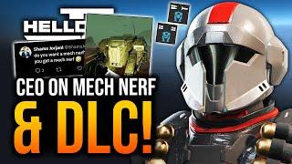 Helldivers 2 - CEO Reveals Armor DLC NEWS, Mech Nerf & Major Order!